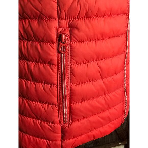 Joules Snug Water Resistant Packable Gilet Red Size 4 - Picture 12 of 15